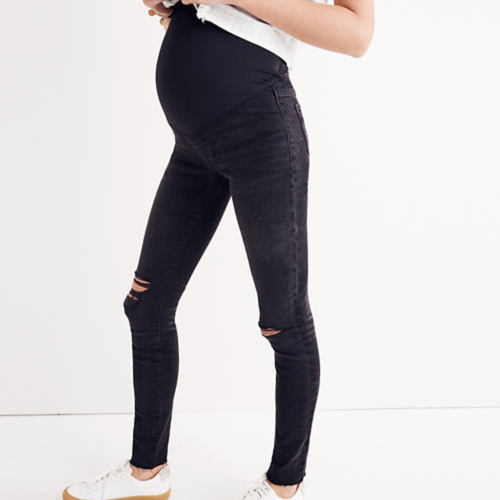 Madewell Maternity Over-the-Belly Skinny Jeans 29